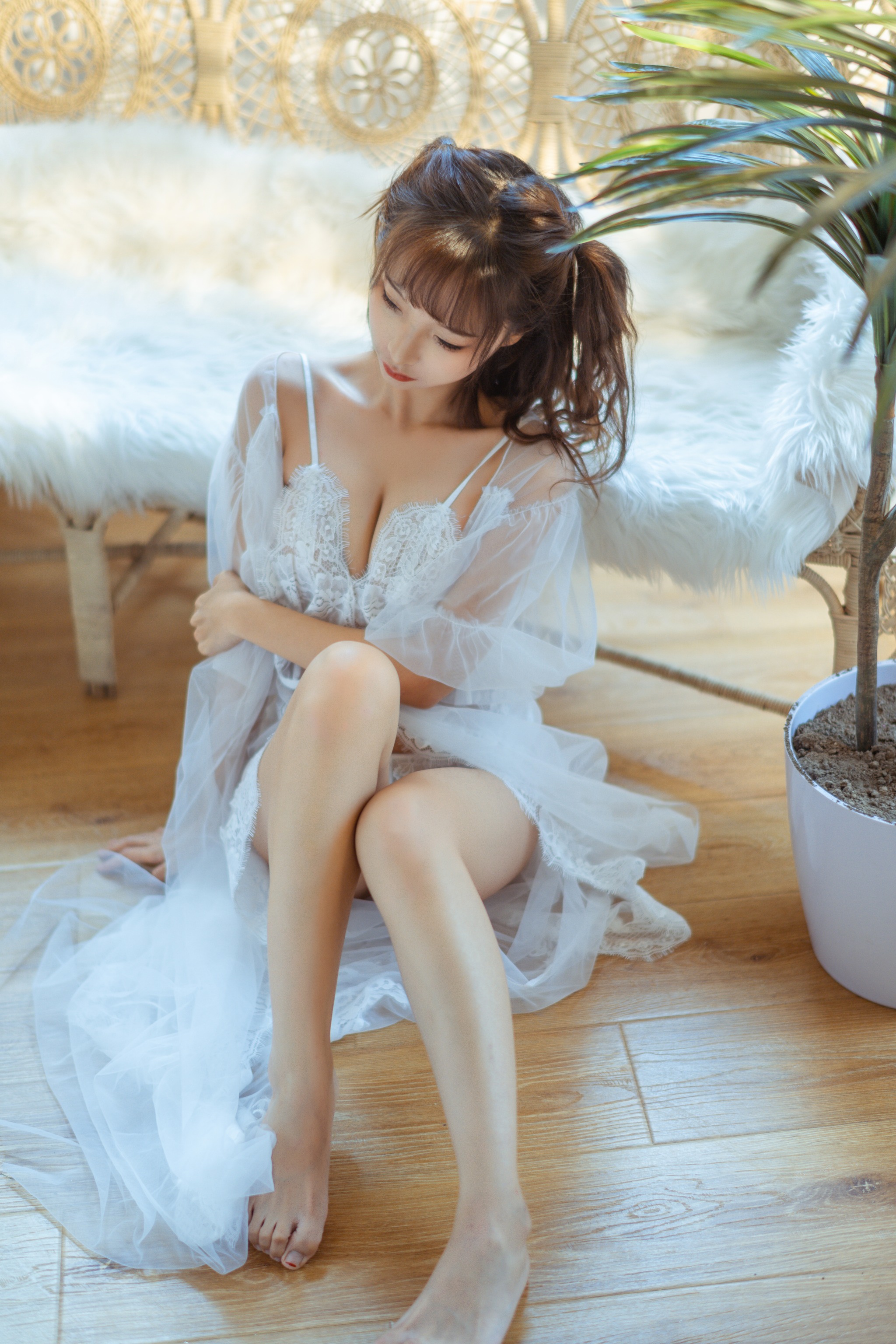 图片[1]-蠢沫沫 – NO.130 蕾丝睡衣 [31P]-XikXak
